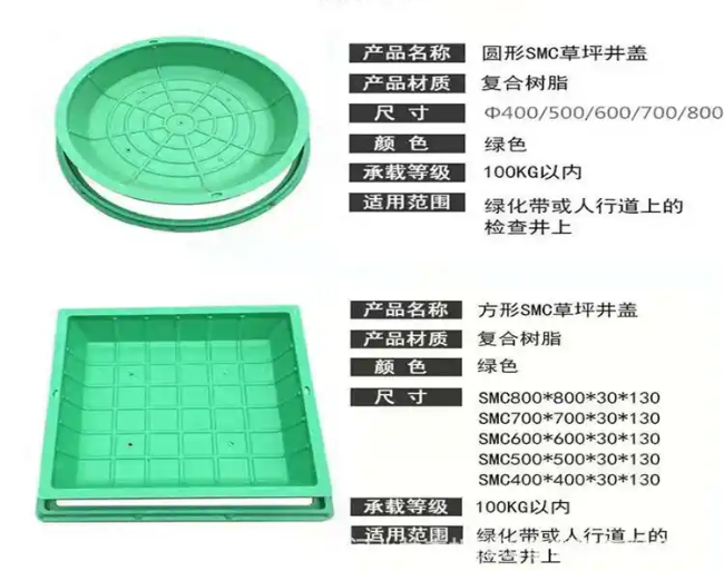 广宗树脂复合种植井盖展示